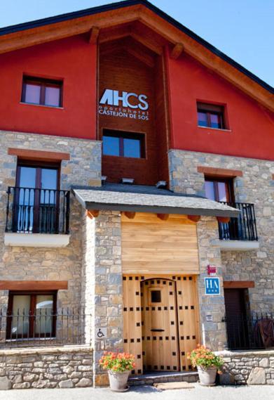 Apartahotel Castejón de Sos Exteriér fotografie